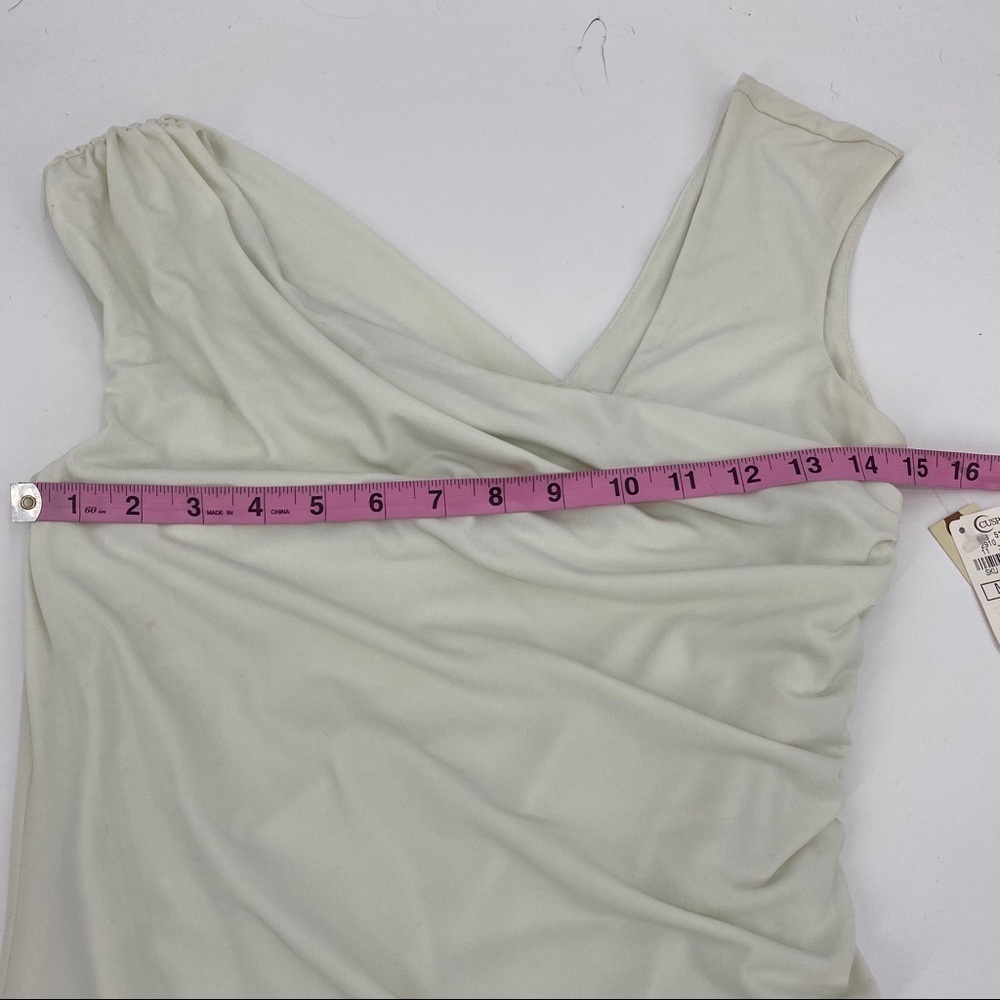 Graham & Spencer asymmetric ruched jersey knit dress NWT - Picture 6 of 8